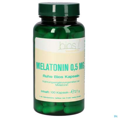 Bios Melatonin Ruhe 0,5mg 100 Kapseln, A-Nr.: 4246985 - 01