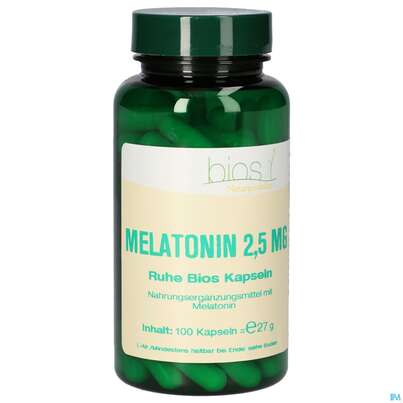 Bios Melatonin Ruhe 2,5mg 100 Kapseln, A-Nr.: 4247039 - 01