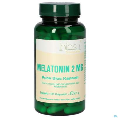 Bios Melatonin Ruhe 2mg 100 Kapseln, A-Nr.: 4247022 - 01