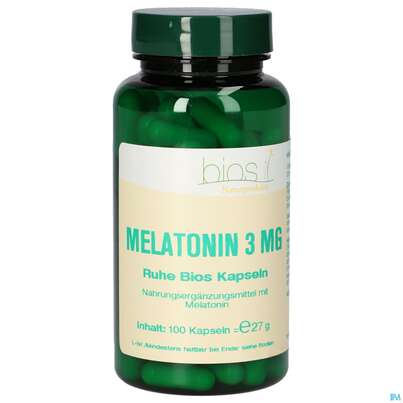 Bios Melatonin Ruhe 3mg 100 Kapseln, A-Nr.: 4247045 - 01