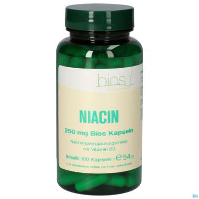 Bios Niacin 250mg 100 Kapseln, A-Nr.: 4747285 - 01