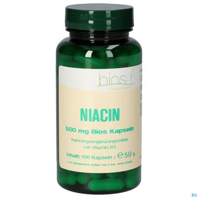 Bios Niacin 500mg 100 Kapseln, A-Nr.: 4747291 - 01