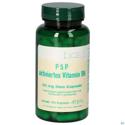 Bios P5p Aktiviertes Vitamin B6 50mg 100 Kapseln, A-Nr.: 5408154 - 02