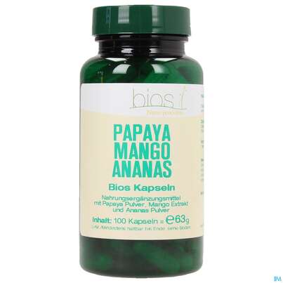 Bios Papaya Mango Ananas 100 Kapseln, A-Nr.: 4076827 - 02