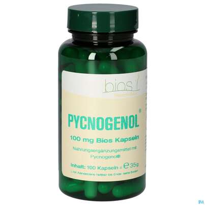 Bios Pycnogenol® 100mg 100 Kapseln, A-Nr.: 3892789 - 02