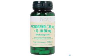 Bios Pycnogenol® 30mg + Q-10 60mg 100 Kapseln, A-Nr.: 3892743 - 01