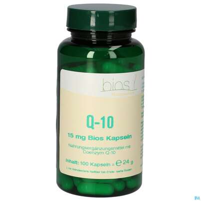 Bios Q-10 15mg 100 Kapseln, A-Nr.: 3892795 - 01