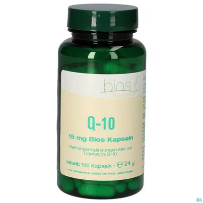 Bios Q-10 15mg 100 Kapseln, A-Nr.: 3892795 - 02