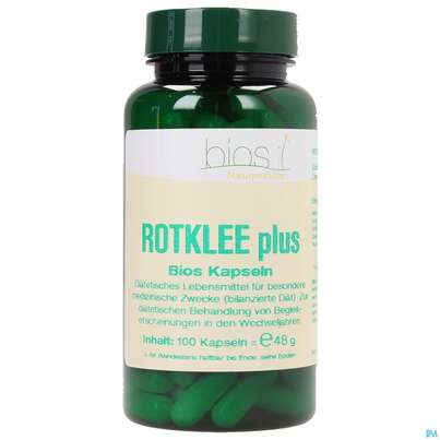 Bios Rotklee Plus 100 Kapseln, A-Nr.: 3893062 - 02