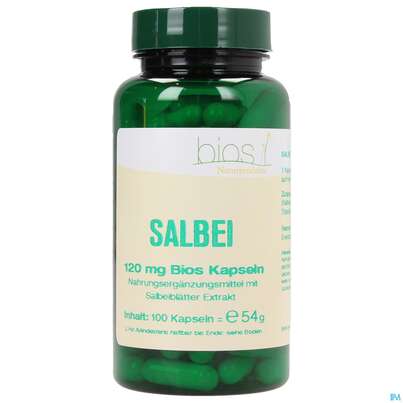 Bios Salbei 120mg 100 Kapseln, A-Nr.: 3893085 - 01