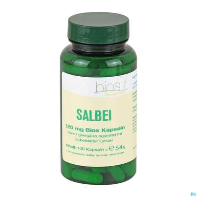 Bios Salbei 120mg 100 Kapseln, A-Nr.: 3893085 - 02