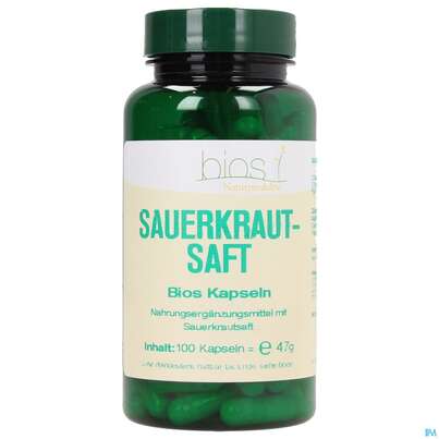 Bios Sauerkrautsaft 100 Kapseln, A-Nr.: 3893139 - 01