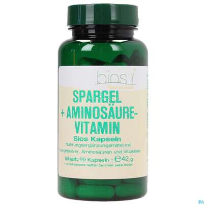 Bios Spargel + Aminosäure-vitamin 99 Kapseln, A-Nr.: 3893211 - 01