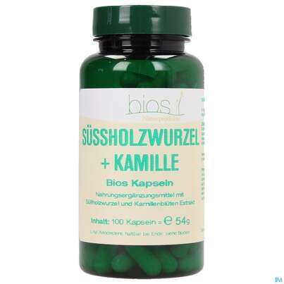 Bios Süssholzwurzel + Kamille 100 Kapseln, A-Nr.: 3893257 - 01