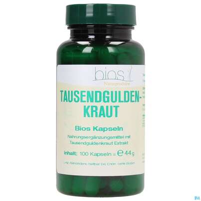 Bios Tausendguldenkraut 100 Kapseln, A-Nr.: 3893263 - 01