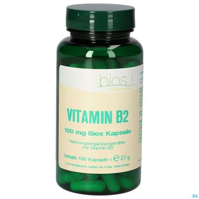 Bios Vitamin B2 100mg 100 Kapseln, A-Nr.: 5303018 - 02