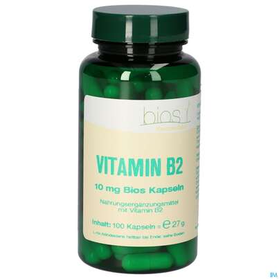 Bios Vitamin B2 10mg 100 Kapseln, A-Nr.: 5302987 - 02