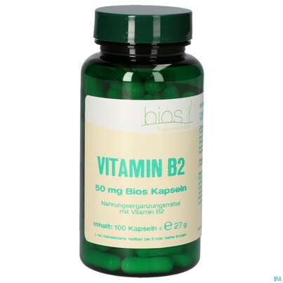 Bios Vitamin B2 50mg 100 Kapseln, A-Nr.: 5303001 - 01
