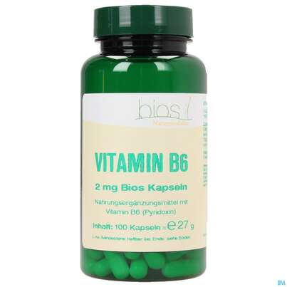 Bios Vitamin B6 2mg 100 Kapseln, A-Nr.: 3893458 - 01