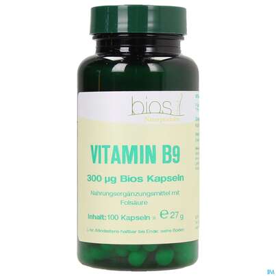 Bios Vitamin B9 300 µg 100 Kapseln, A-Nr.: 4246838 - 01