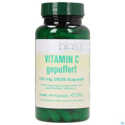 Bios Vitamin C Gepuffert 100mg 100 Kapseln, A-Nr.: 3893547 - 01