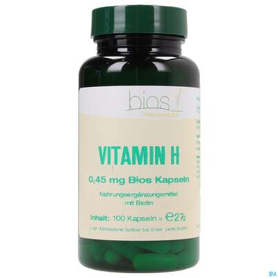 Bios Vitamin H 0,45mg 100 Kapseln, A-Nr.: 3999174 - 01