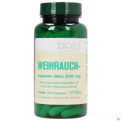 Bios Weihrauch Kapseln 200mg 100 Kapseln, A-Nr.: 3893607 - 01