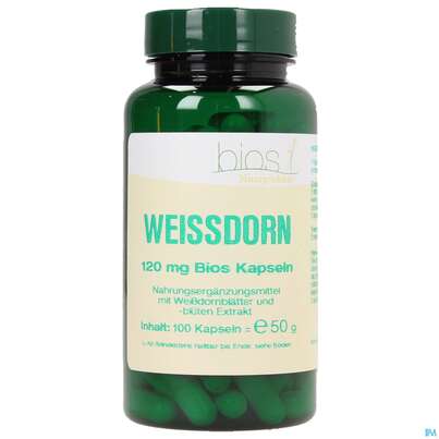 Bios Weißdorn 120mg 100 Kapseln, A-Nr.: 4078789 - 02