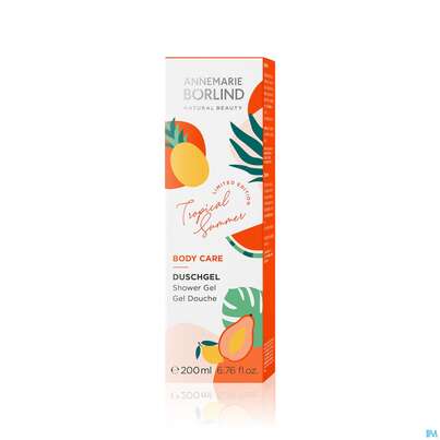Sie sehen eine Packung Boerlind Body Care Duschgel/limited Edition Tropical Summer 60322 200ml, Produktbild: 01 Boerlind Body Care Duschgel/limited Edition Tropical Summer 60322 200ml, A-Nr.: 5744426 - 01