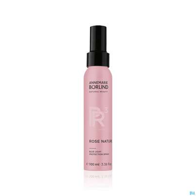 Sie sehen eine Packung Boerlind Rose Nature Blue-light Protect Spray 60228 100ml, Produktbild: 01 Boerlind Rose Nature Blue-light Protect Spray 60228 100ml, A-Nr.: 5669239 - 01