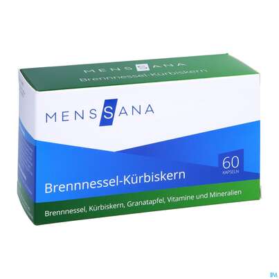 Brennnessel Kapseln -menssana +kuerbiskern 60st, A-Nr.: 4075638 - 03