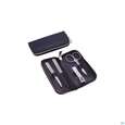 Canal Etui/4-teilig Reissverschluss Rindspaltleder Schwarz5381- 1st, A-Nr.: 4803664 - 02