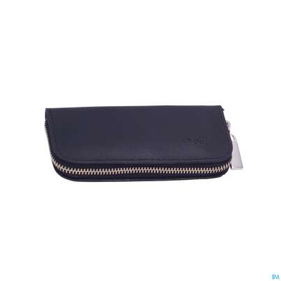 Sie sehen eine Packung Canal Etui/4-teilig Reissverschluss Rindspaltleder Schwarz5381- 1st, Produktbild: 01 Canal Etui/4-teilig Reissverschluss Rindspaltleder Schwarz5381- 1st, A-Nr.: 4803664 - 01