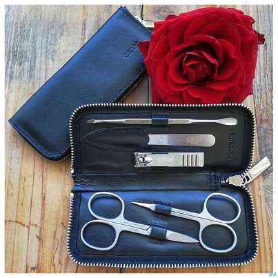 Sie sehen eine Packung Canal Etui/5-teilig Reissverschl/nappaleder Schwarz 5025- 1st, Produktbild: 02 Canal Etui/5-teilig Reissverschl/nappaleder Schwarz 5025- 1st, A-Nr.: 4786977 - 02