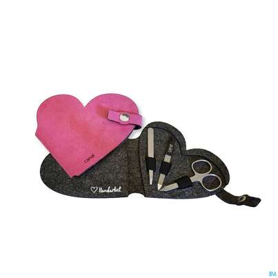Canal Herzetui/aus Filz 3teilig Pink 5398- 1st, A-Nr.: 5667737 - 02
