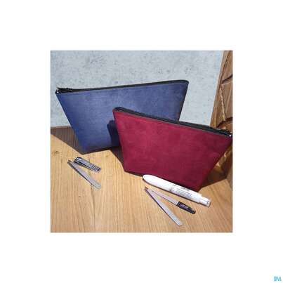 Sie sehen eine Packung Canal Kosmetiktasche Weinrot 3-teilig 8111- 1st, Produktbild: 02 Canal Kosmetiktasche Weinrot 3-teilig 8111- 1st, A-Nr.: 5691523 - 02