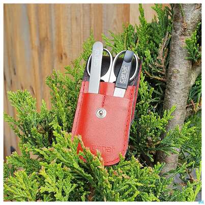 Sie sehen eine Packung Canal Stecketui/3-teilig Druckknopf Rot 5376- 1st, Produktbild: 02 Canal Stecketui/3-teilig Druckknopf Rot 5376- 1st, A-Nr.: 4787385 - 02