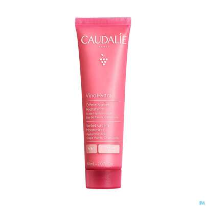 Sie sehen eine Packung Caudalie Vinohydra Hydratisierende Sorbet Creme 60ml, Produktbild: 01 Caudalie Vinohydra Hydratisierende Sorbet Creme 60ml, A-Nr.: 5859081 - 01