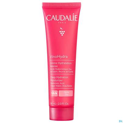 Sie sehen eine Packung Caudalie Vinohydra Intensive Feuchtigkeitscreme 60ml, Produktbild: 02 Caudalie Vinohydra Intensive Feuchtigkeitscreme 60ml, A-Nr.: 5859112 - 02