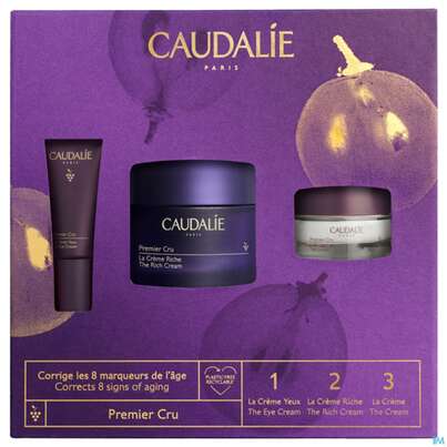 Sie sehen eine Packung Caudalie Xmas/23 Premier Cru 70ml, Produktbild: 01 Caudalie Xmas/23 Premier Cru 70ml, A-Nr.: 5761034 - 01