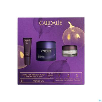 Sie sehen eine Packung Caudalie Xmas/23 Premier Cru 70ml, Produktbild: 02 Caudalie Xmas/23 Premier Cru 70ml, A-Nr.: 5761034 - 02