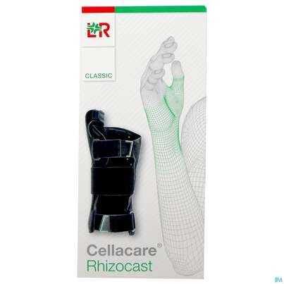 Sie sehen eine Packung Cellacare/rhizocast Daumen-handgelenkorthese Rechts Gr2 Neu 1st, Produktbild: 01 Cellacare/rhizocast Daumen-handgelenkorthese Rechts Gr2 Neu 1st, A-Nr.: 5130581 - 01