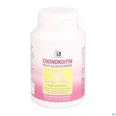 Chondroitin Glucosamin Kapseln Avi 120st, A-Nr.: 3831345 - 02