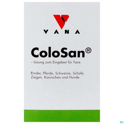 Sie sehen eine Packung Colosan F Tiere lösung Zum Eingeben 250ml, Produktbild: 01 Colosan F Tiere lösung Zum Eingeben 250ml, A-Nr.: 2746873 - 01