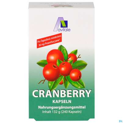 Cranberry Kapseln Avi 240st, A-Nr.: 3831115 - 01