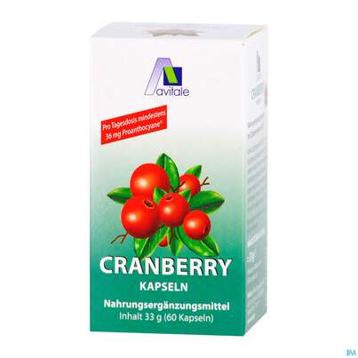 Cranberry Kapseln Avi 60st, A-Nr.: 3830535 - 02