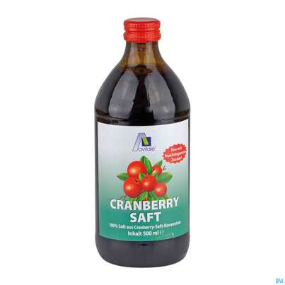 Cranberry Saft 100% Frucht Flasc 500ml, A-Nr.: 3831210 - 01