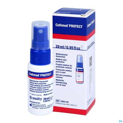 Sie sehen eine Packung Cutimed Protect Spray 28ml 7265300 1st, Produktbild: 04 Cutimed Protect Spray 28ml 7265300 1st, A-Nr.: 3461983 - 04