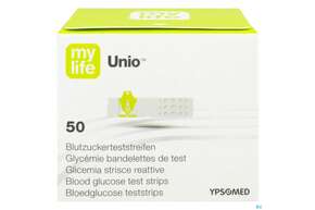 Diagnostika U.zubehoer Blutzuckermessgeraet Mylife Unio Teststreifen 50st, A-Nr.: 4111877 - 01