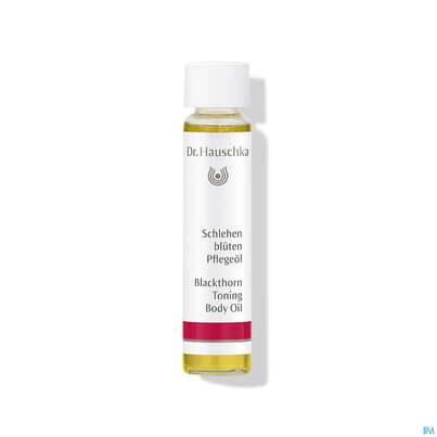 Sie sehen eine Packung Dr. Hauschka Schlehenblüten Pflegeöl 10ml, Produktbild: 01 Dr. Hauschka Schlehenblüten Pflegeöl 10ml, A-Nr.: 3282795 - 01